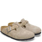 LM - Birkenstock Boston Braided taupe suede