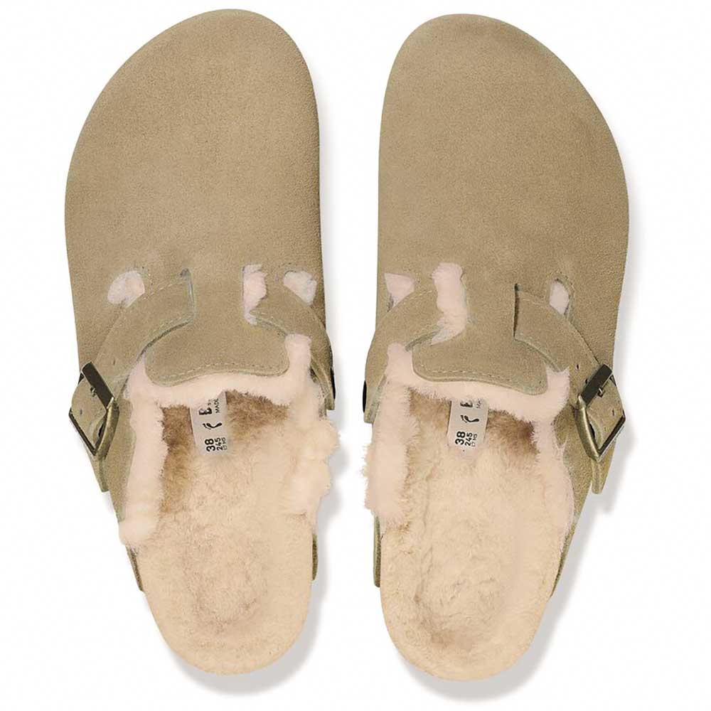 LM - Birkenstock Boston VL Shearling taupe