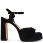 LM - Steve Madden Miliana black velvet