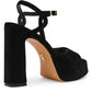LM - Steve Madden Miliana black velvet