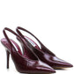 LM - Steve Madden Andromeda burgundy croco