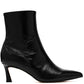LM - Steve Madden Lulah black crinkle patent