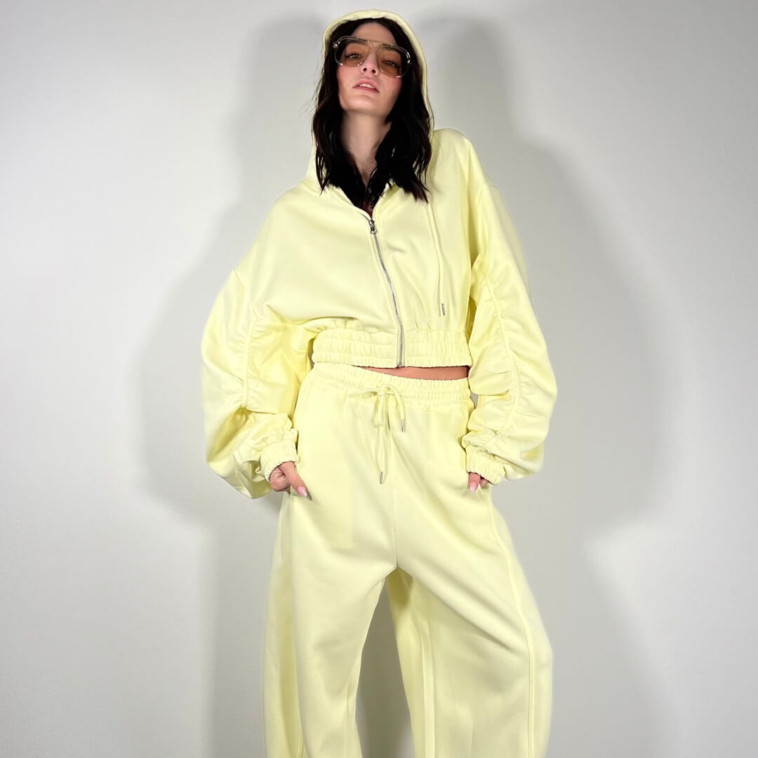 LM - Set tuta Simone limone