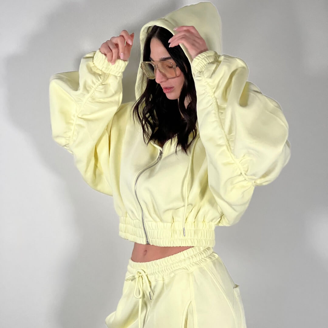 OF - Set tuta Simone limone