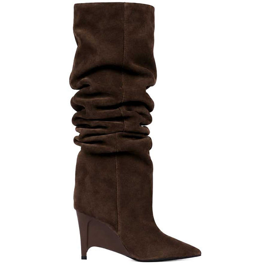 LM - Jeffrey Campbell Selwyn dark brown suede