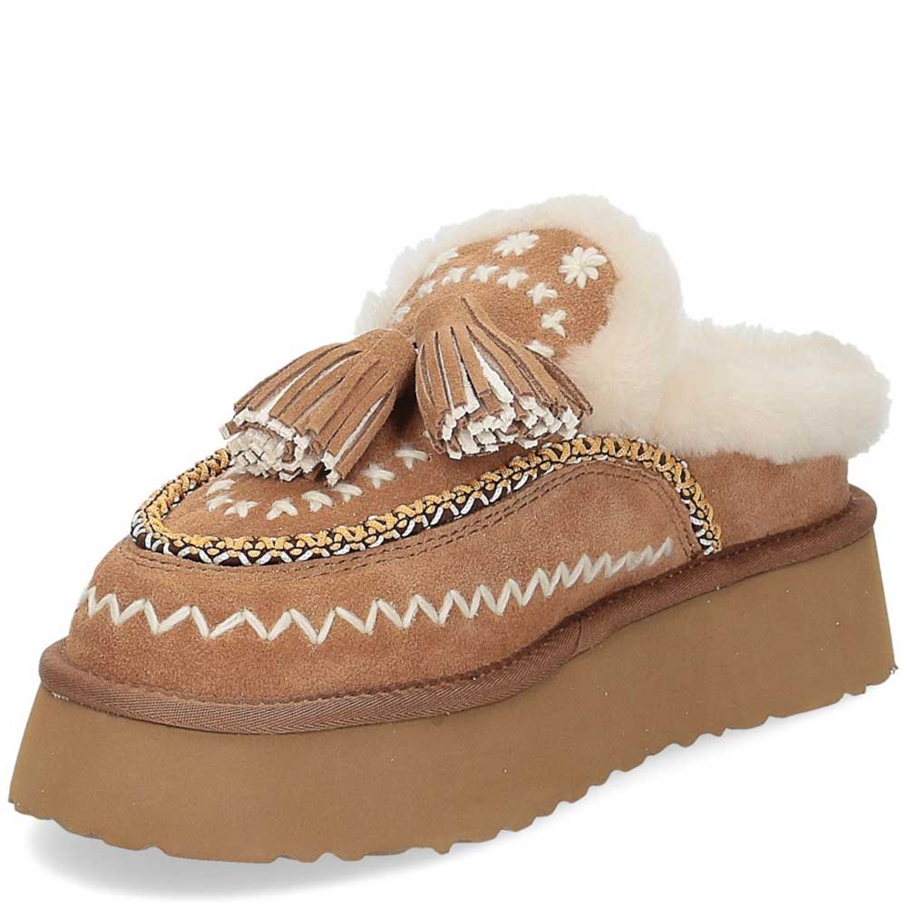 LM - NAN-KU Sabot platform Dawson DFH-15 camel