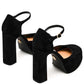 LM - Steve Madden Lexie black suede