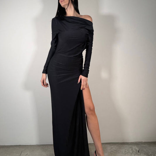 OF - Matinèe Abito Isabel nero