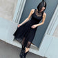 LM - Abito Selena pizzo nero