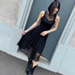 OF - Abito Selena pizzo nero