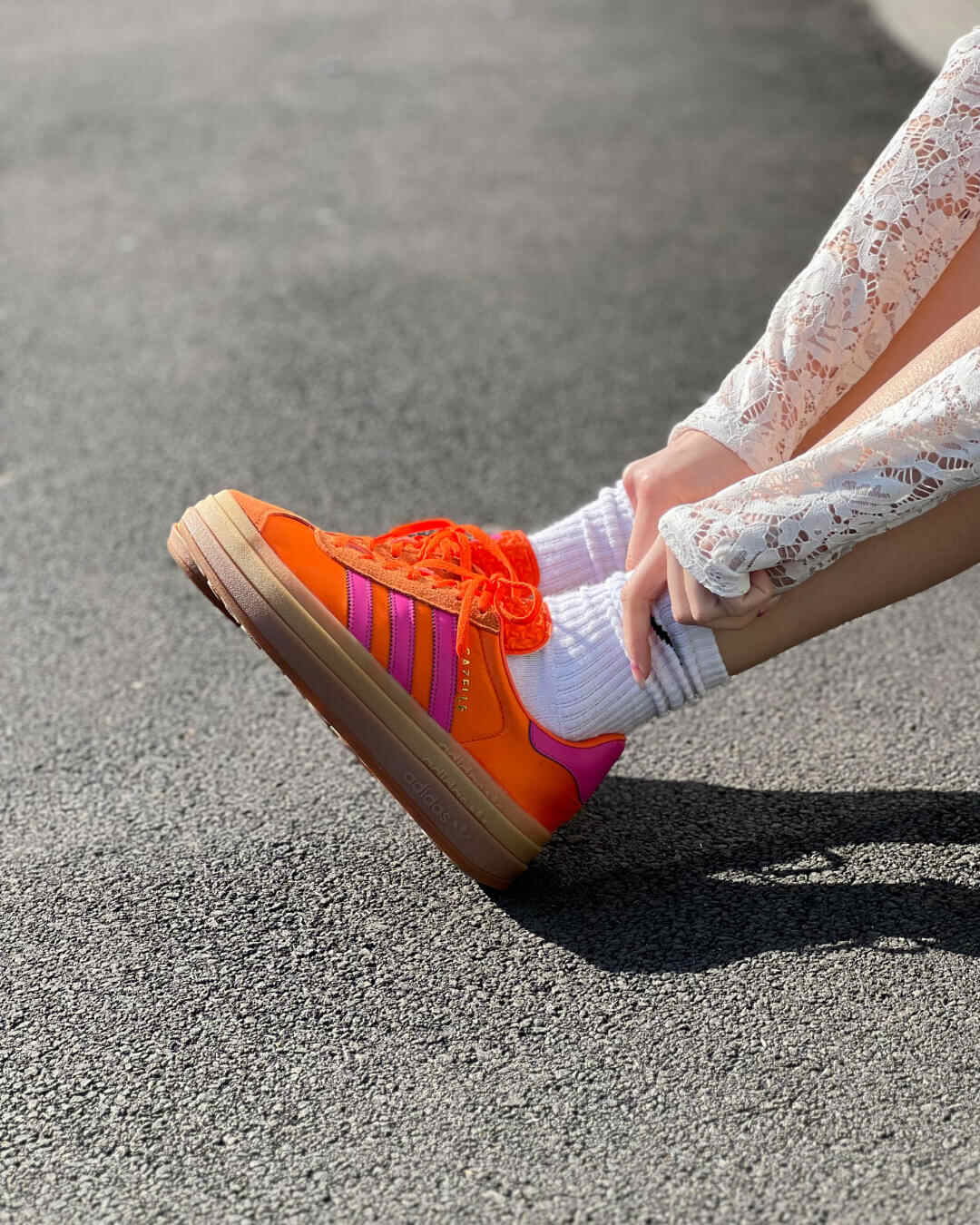 Adidas Gazelle Bold W orangeselufu –