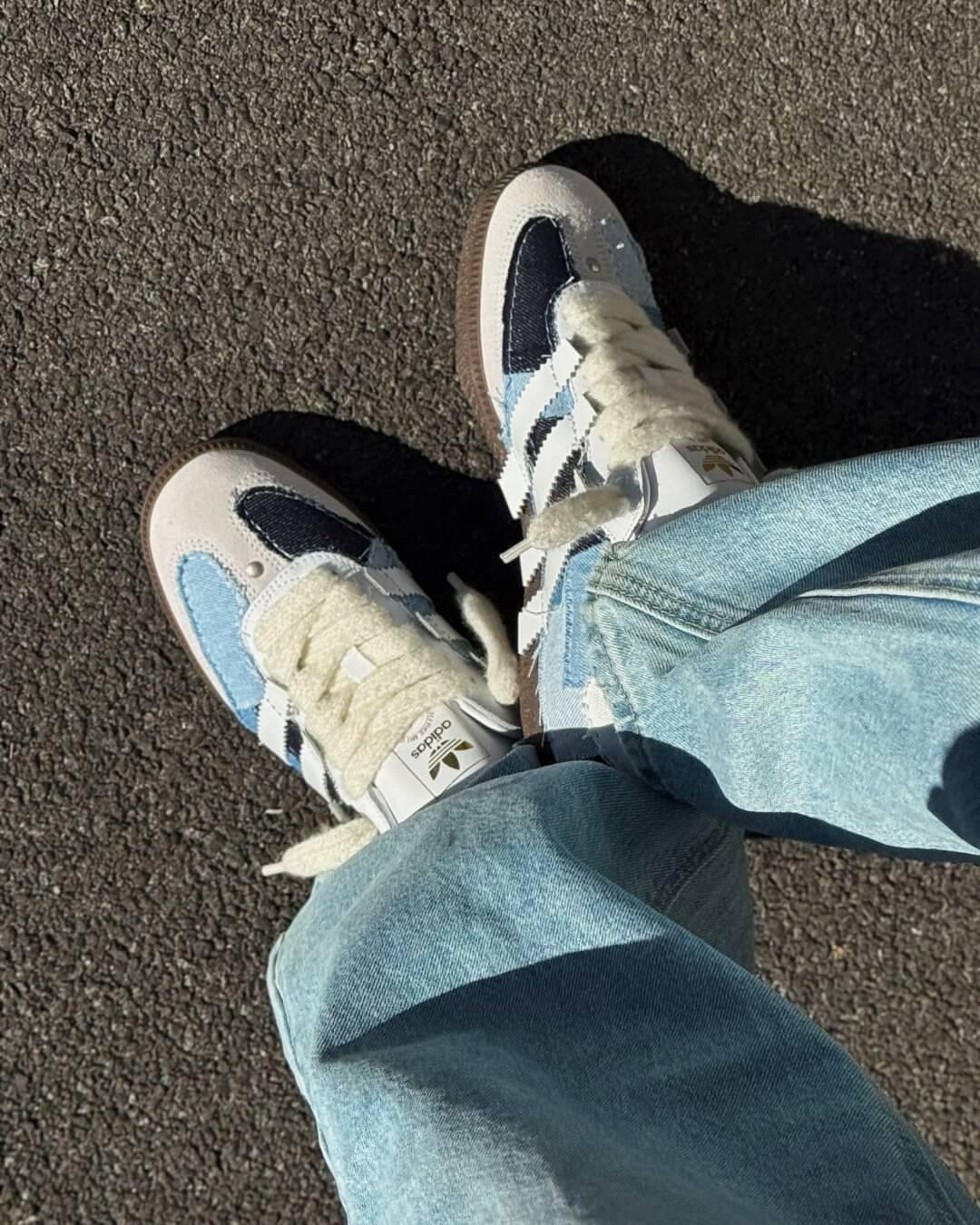 OF - Adidas Samba Lincoln white denim