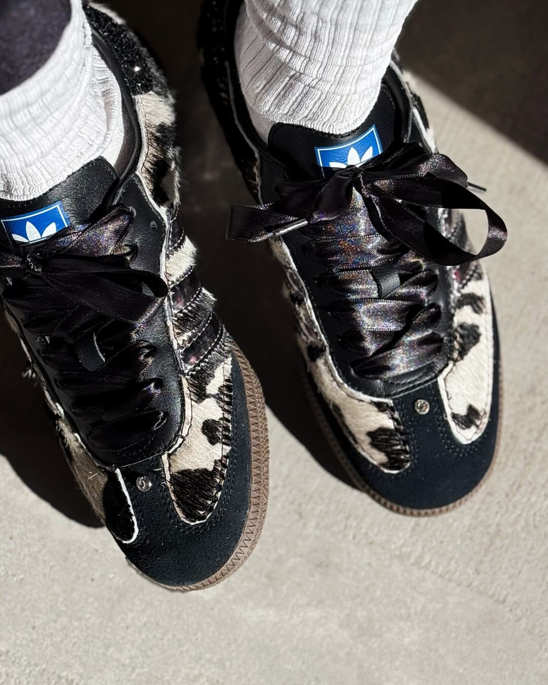 OF - Adidas Samba Austin cow print