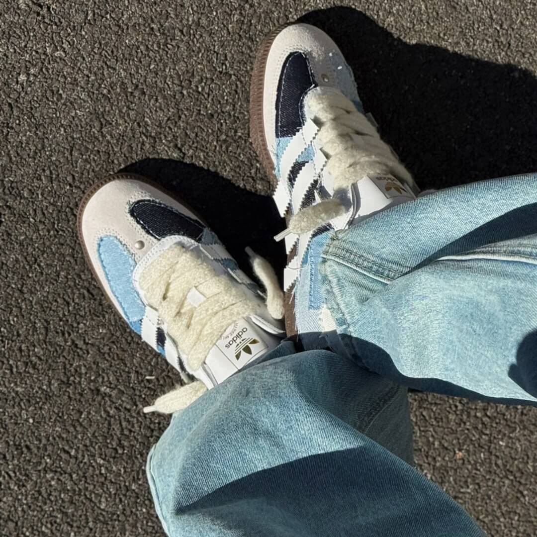 LM - Adidas Samba Lincoln white denim