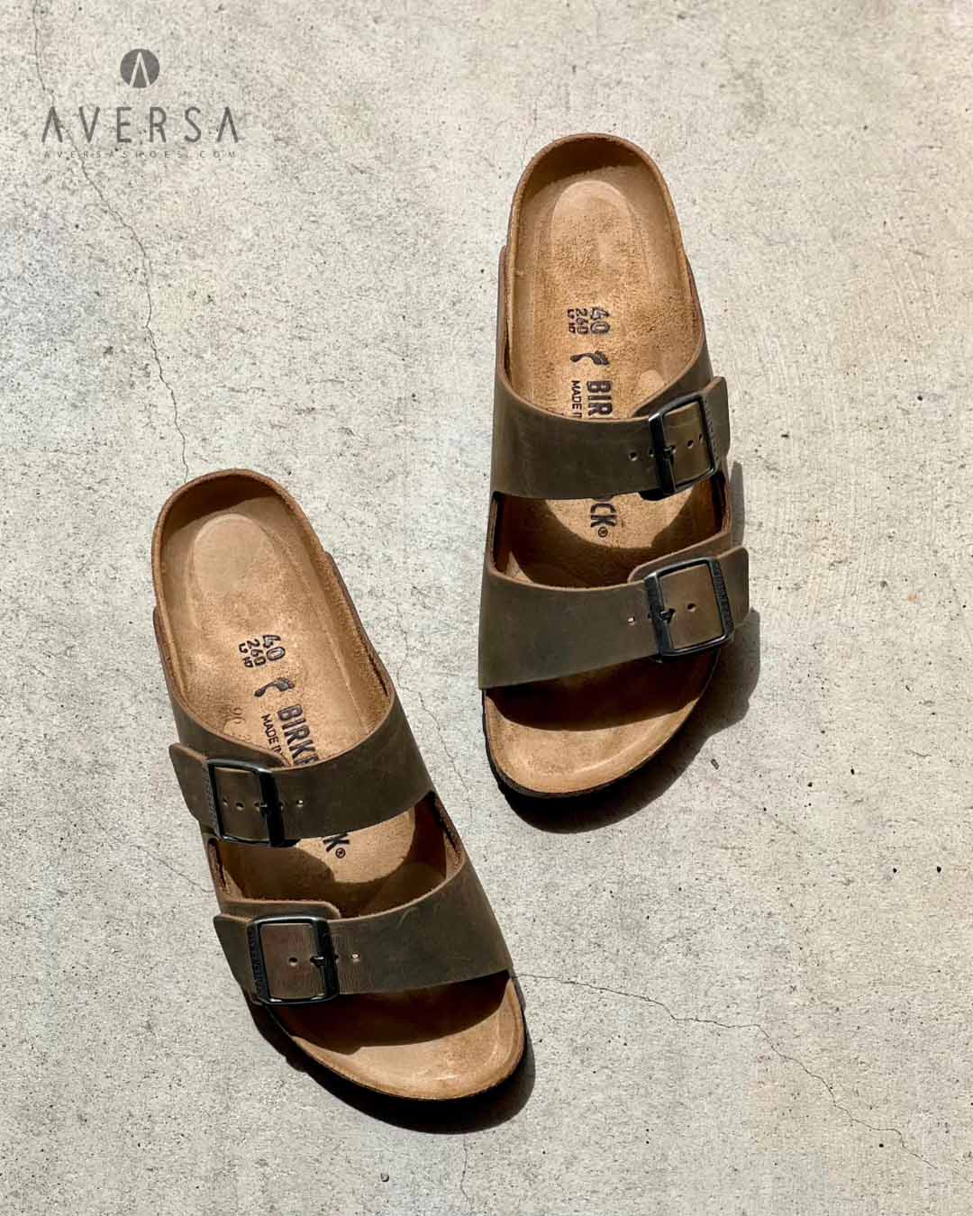 OF - Birkenstock Arizona faded khaki