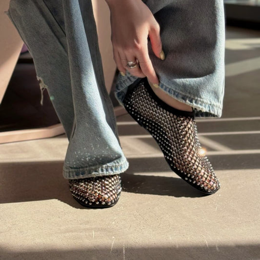 OF - Ballerina Rudy con strass