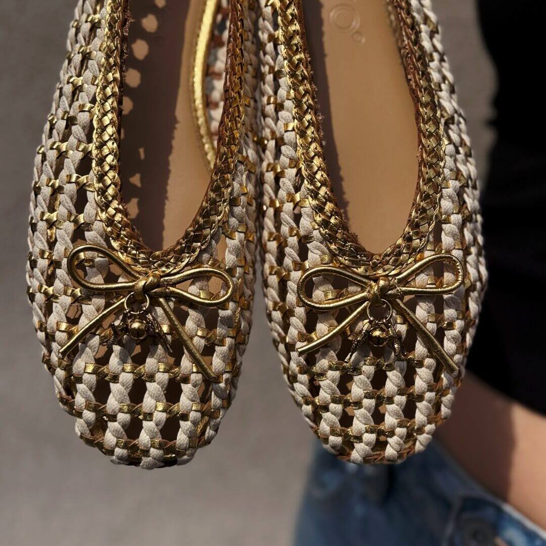 OF - Ballerina Lim intreccio gold
