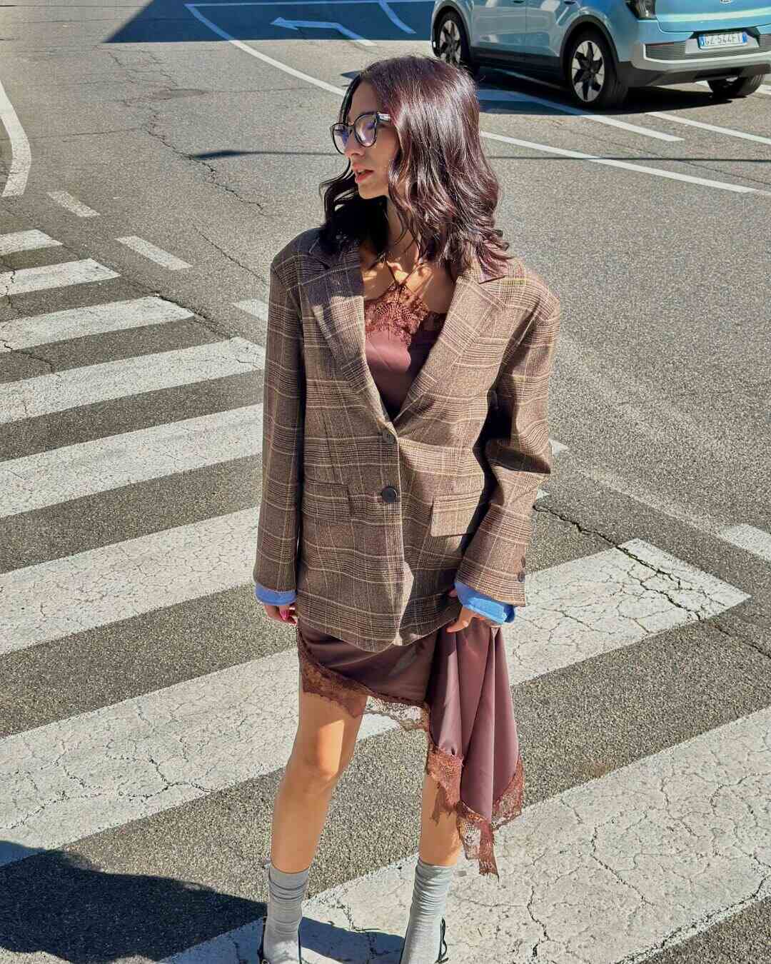 OF - LUMINA Blazer Arthur con polsini