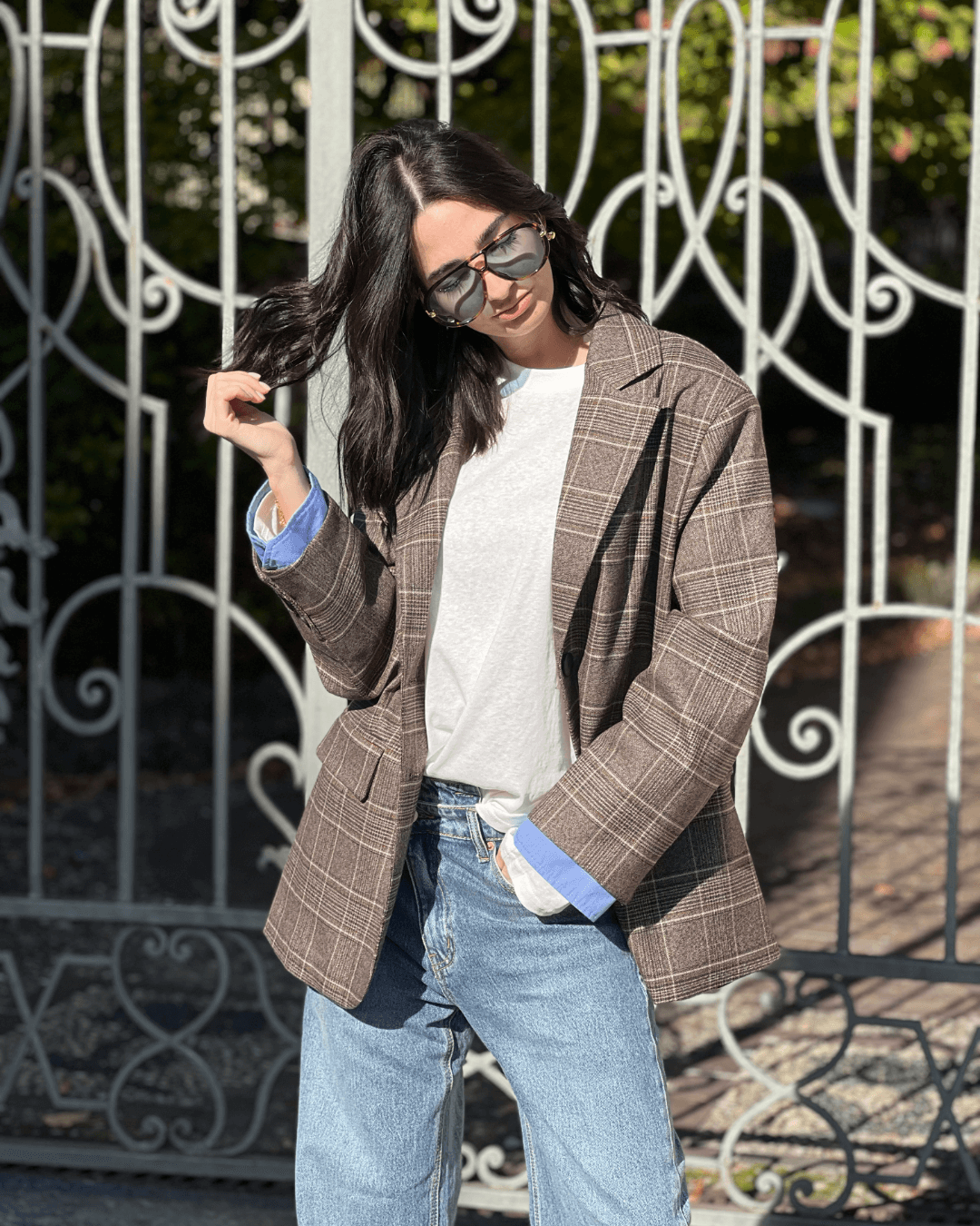 OF - LUMINA Blazer Arthur con polsini