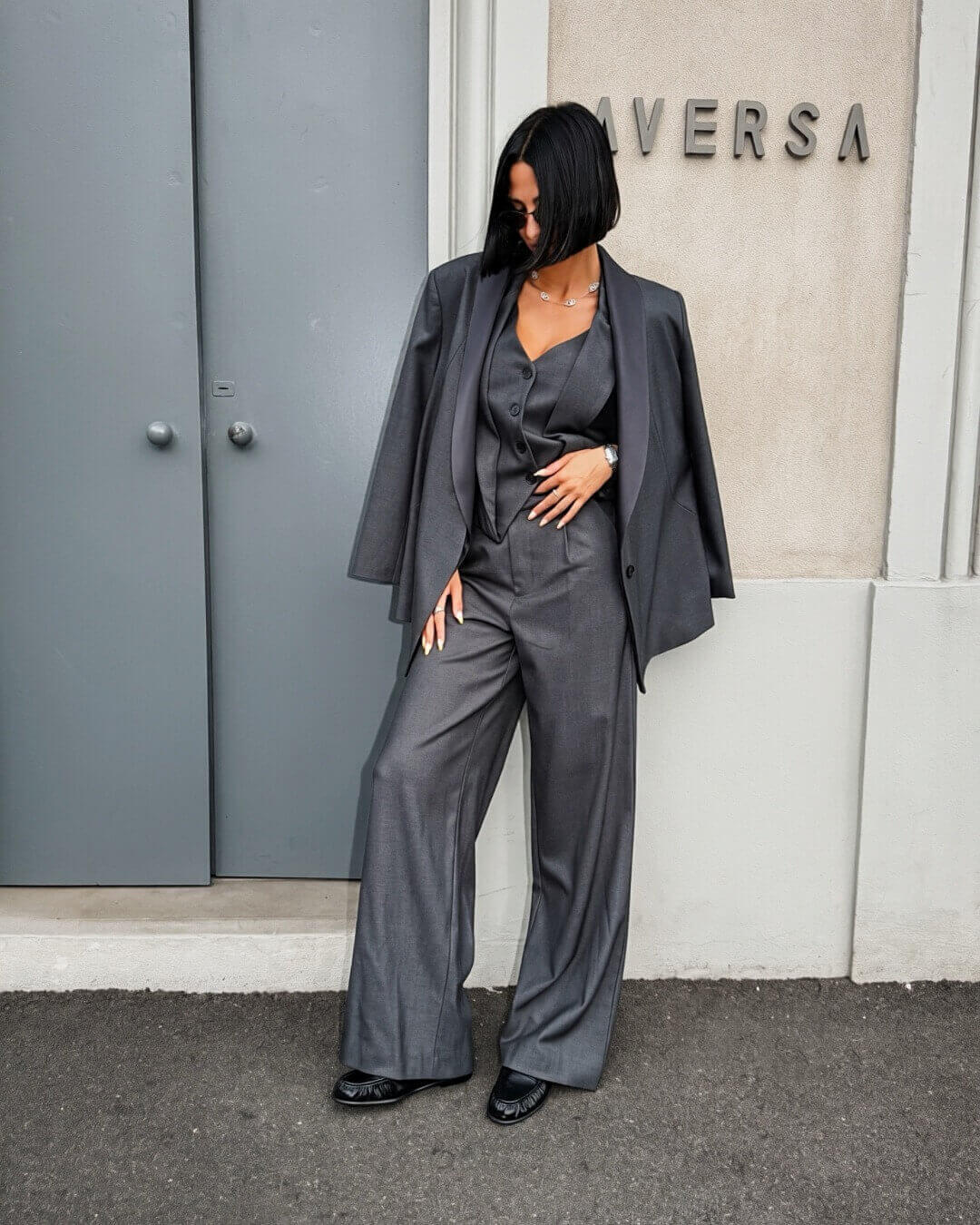 OF - LUMINA Blazer Camille grigio