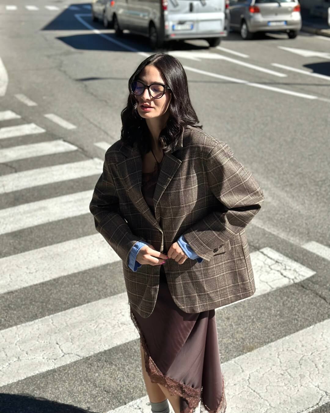 OF - LUMINA Blazer Arthur con polsini