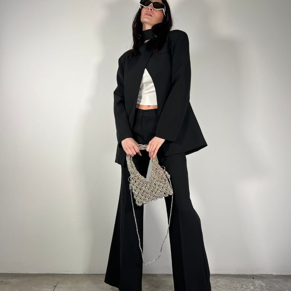 OF - LUMINA Blazer Tex nero