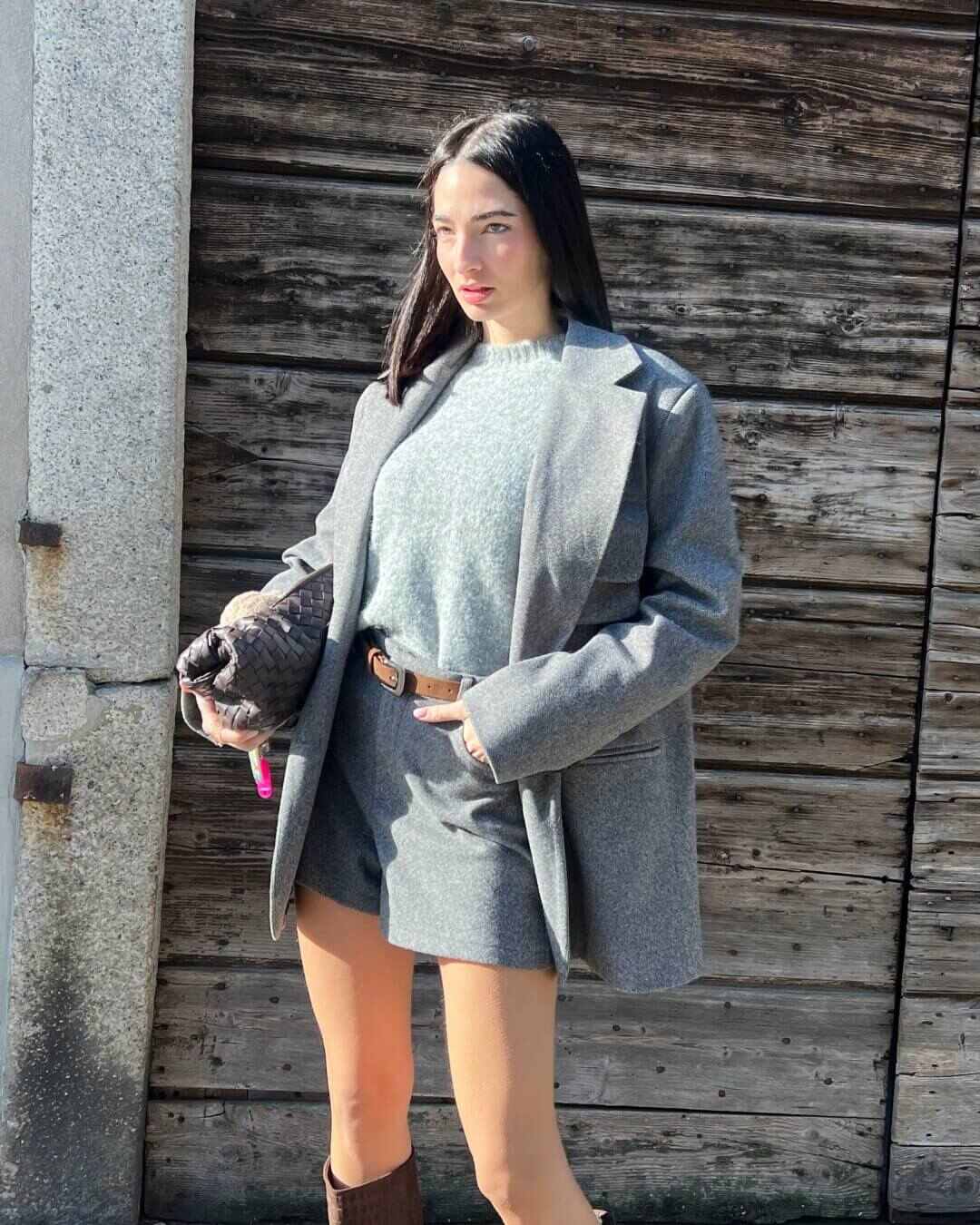 OF - LUMINA Blazer Thea grigio