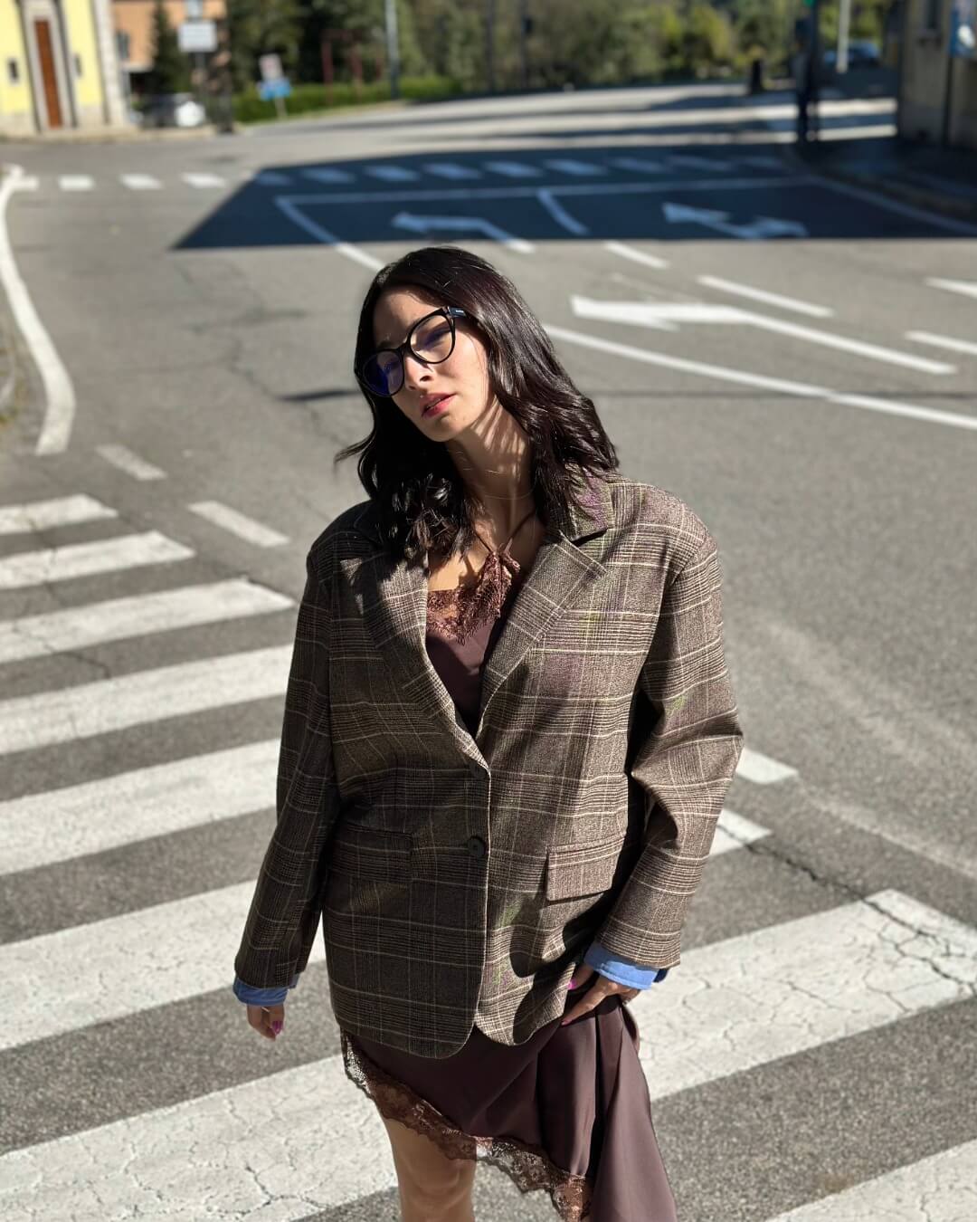 OF - LUMINA Blazer Arthur con polsini