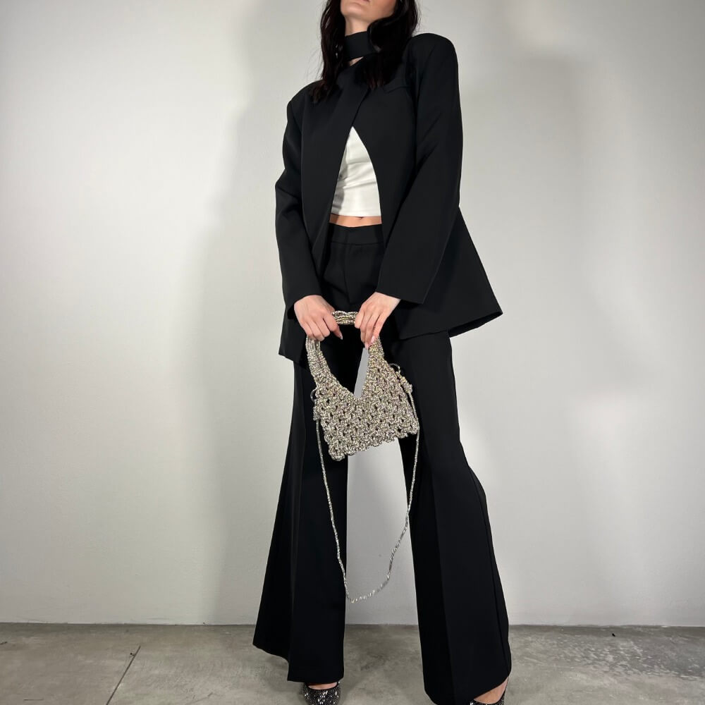 OF - LUMINA Blazer Tex nero