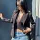 OF - Blazer Giselle nero