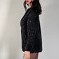 OF - Blazer Milla paillettes nero