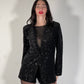 LM - Blazer Milla paillettes nero