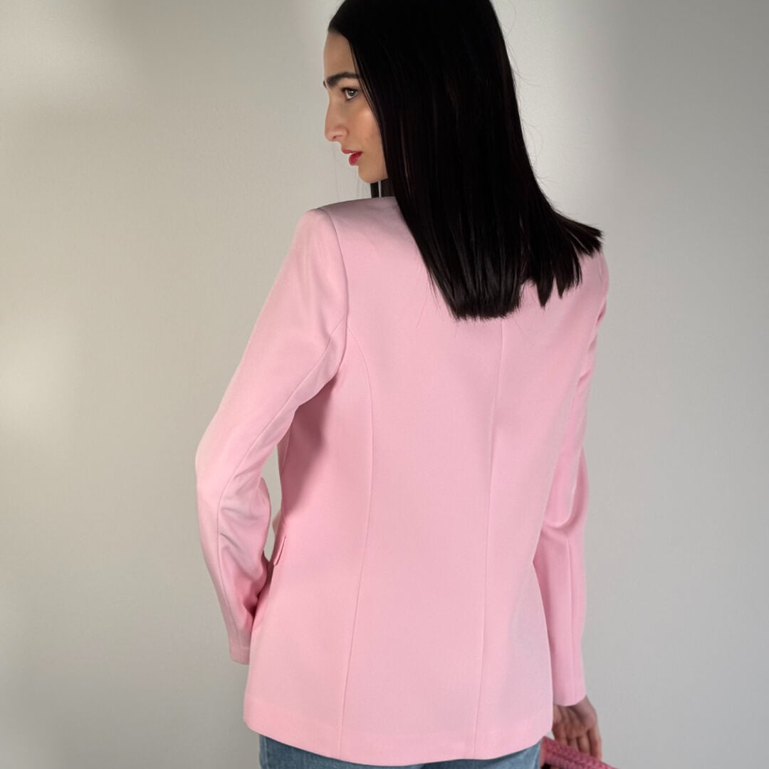 OF - Blazer Giselle rosa
