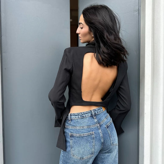 LM - Blazer Stally schiena nuda