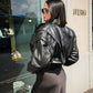 OF - ODI ET AMO Bomber Klaus oversize nero