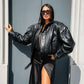 OF - ODI ET AMO Bomber Klaus oversize nero