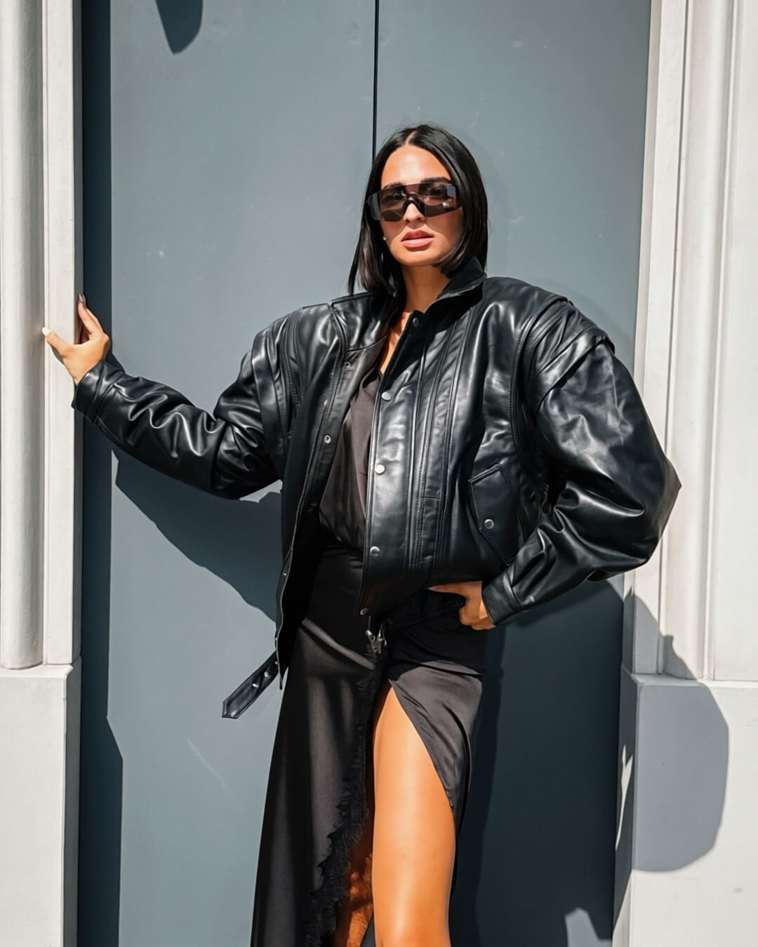 OF - ODI ET AMO Bomber Klaus oversize nero