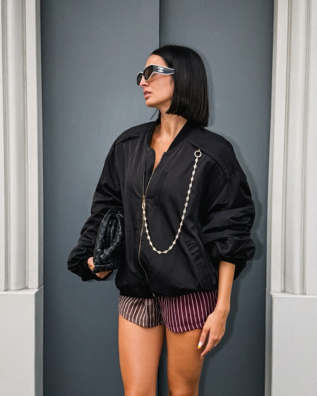 OF - ODI ET AMO Bomber Winnie oversize nero