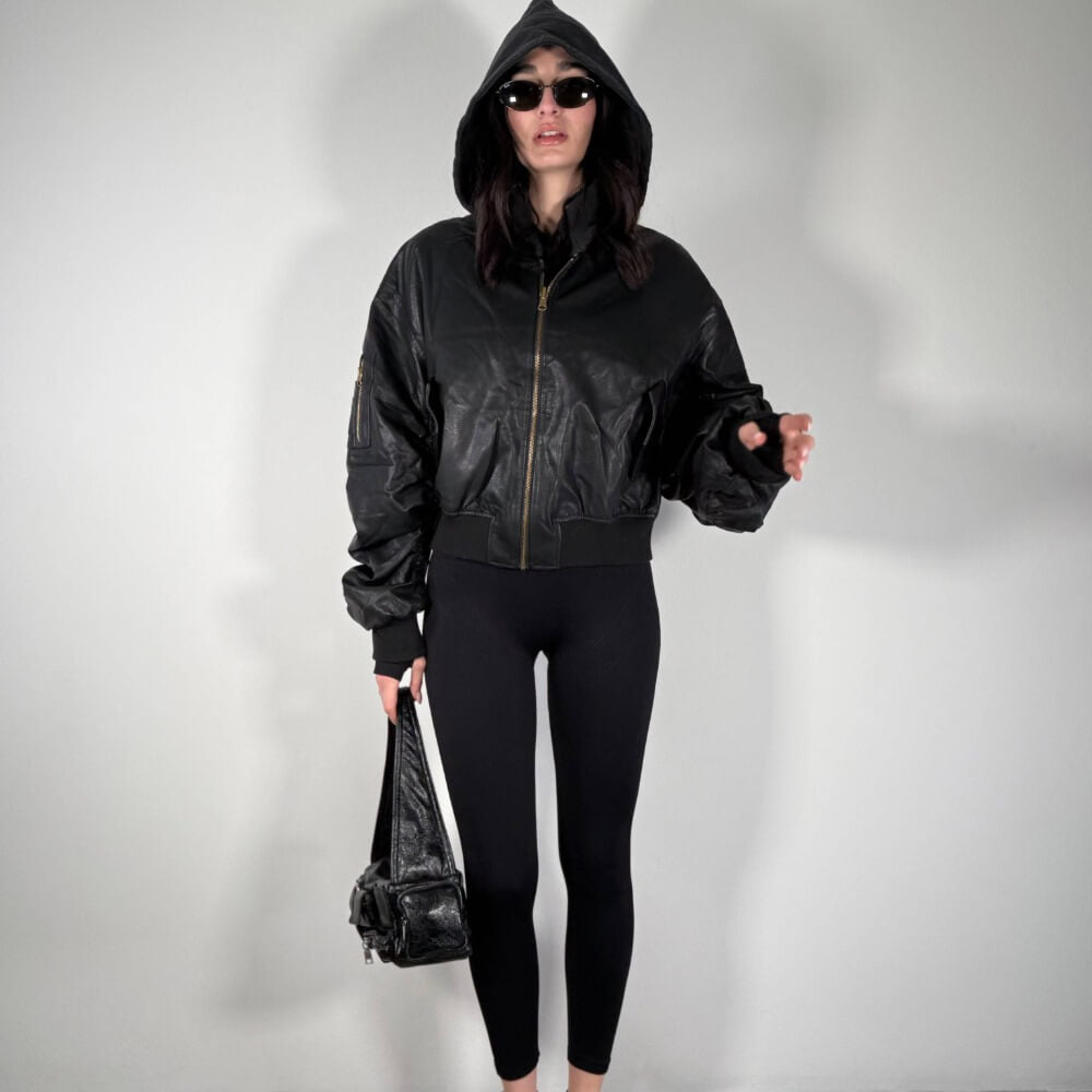 OF - Bomber Attila reversibile nero/verde