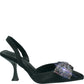 LM - Tacco Star fiocco strass multi