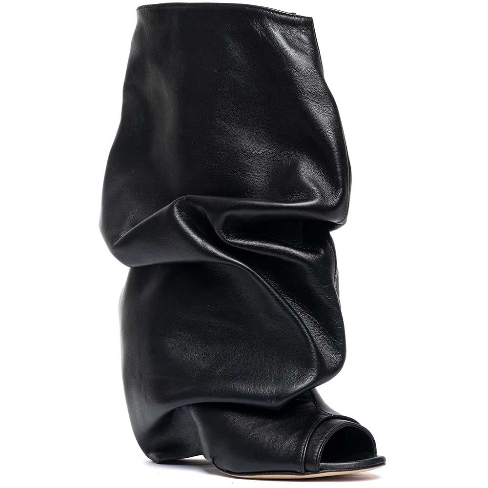 LM - PREORDINE Stivale Megan pelle nero
