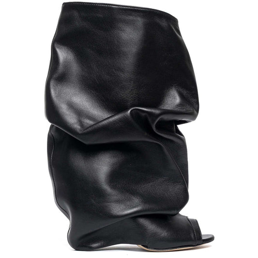 LM - PREORDINE Stivale Megan pelle nero