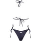 LM - Matinée Bikini Kate lycra lucida nero