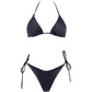 LM - Matinée Bikini Kate lycra lucida nero