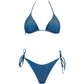 LM - Matinée Bikini Kate lurex blu