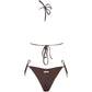 LM - Matiné Bikini Kate lurex marrone