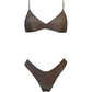 LM - Matinée Bikini Tina lurex marrone