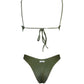 LM - Matinée Bikini Tina lurex verde
