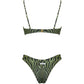 LM - Matinée Bikini Olivia zebrato verde