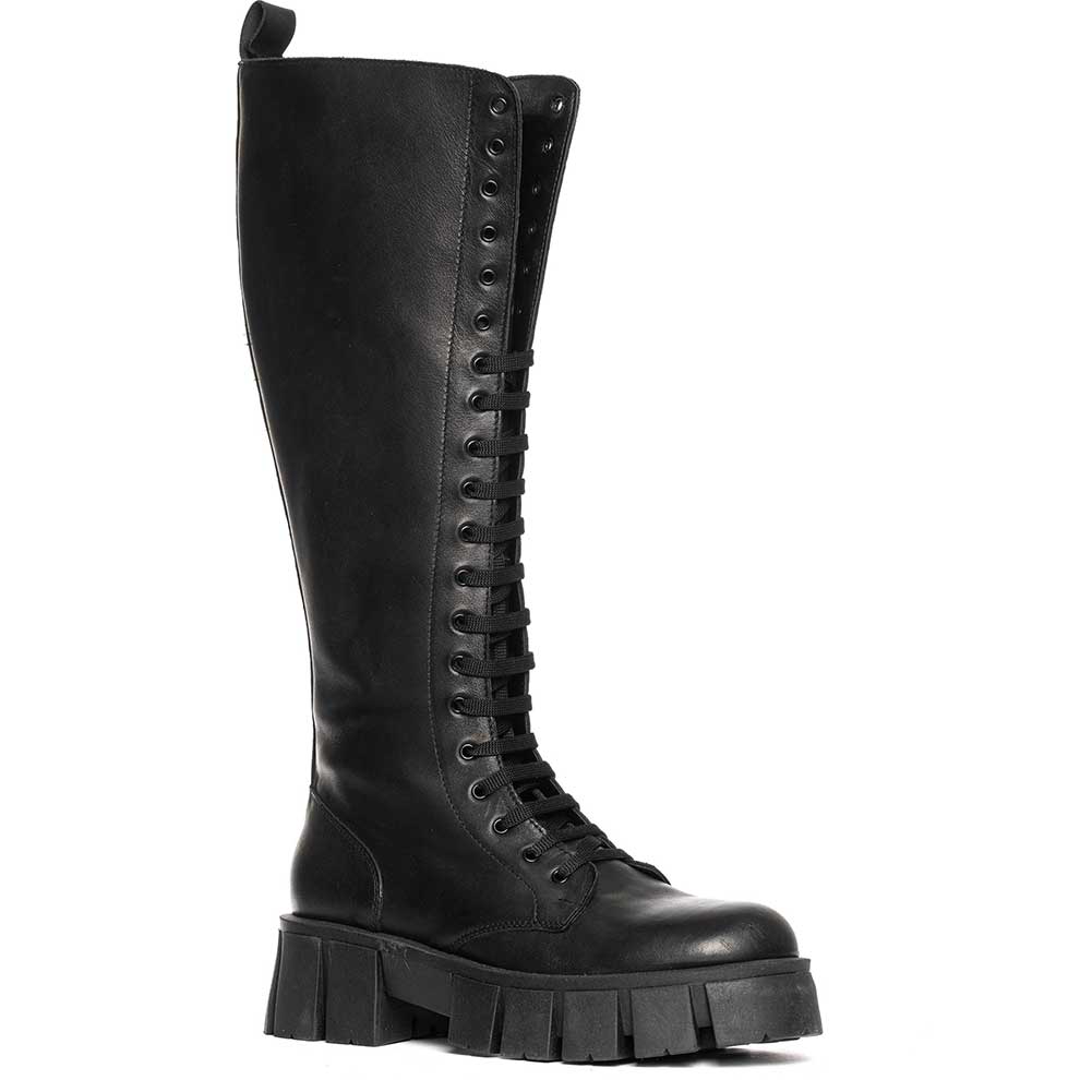 LM - Biker Wayne alto stringato